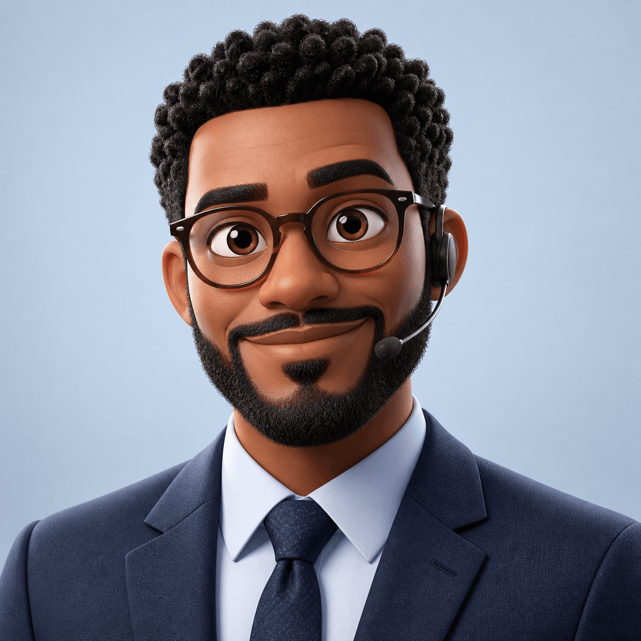 Retrato 3D de Kleber